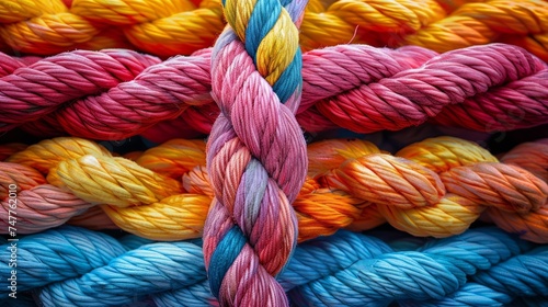 Vivid Twists and Ties, A Colorful Journey Through the Art of Rope Knotting