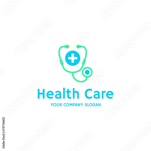 Wallpaper Mural  This professional and modern logo design represents the essence of health care services. The logo features a clean and simple design, incorporating symbolic elements that convey wellness, care, and r Torontodigital.ca