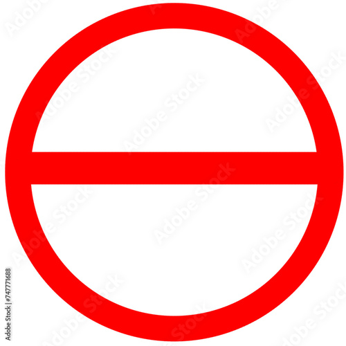 Free Download no icon red circle element transparent design	 - GFXLoad