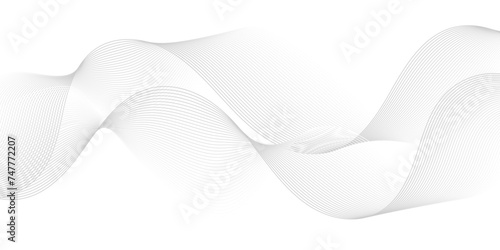  Background minimal with waves blend flowing white light transparent bright creative science and technology line stripe isolated science digital flowing frequency web lines.