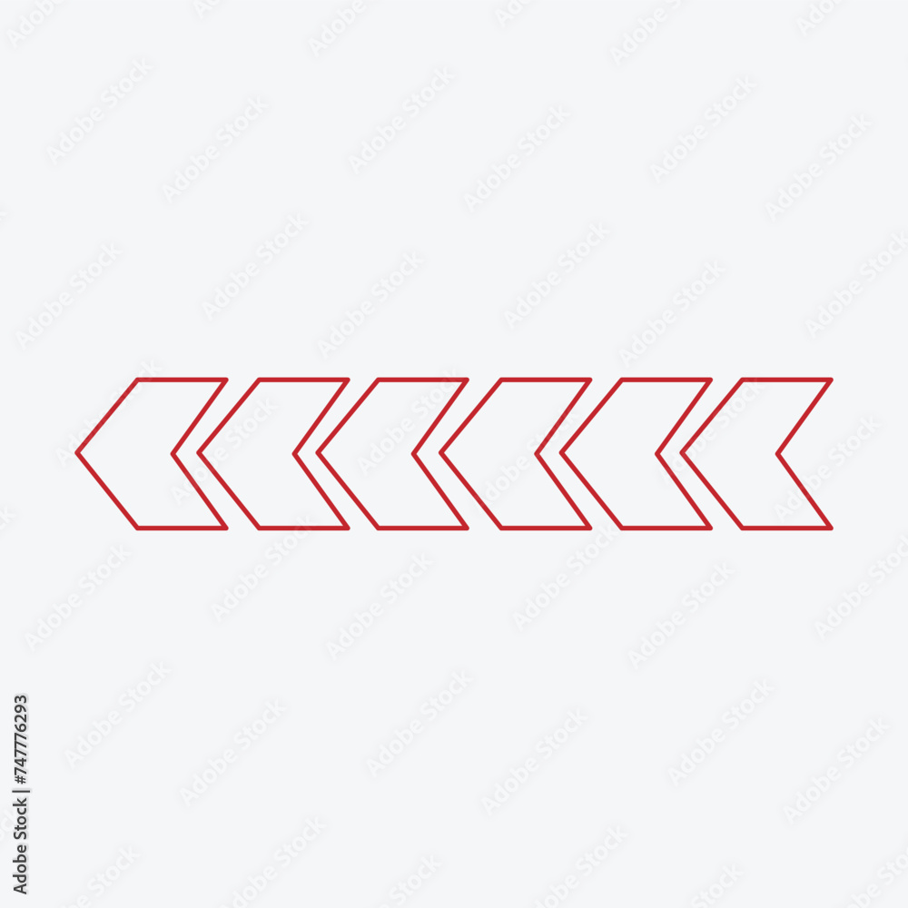 Red arrows on light white background. Direction indicator. Vector arrow icons. Vector illustration. Eps file 657. Red arrows on light white background. Direction indicator. Vector arrow icons. Vector illustration. Eps file 657.