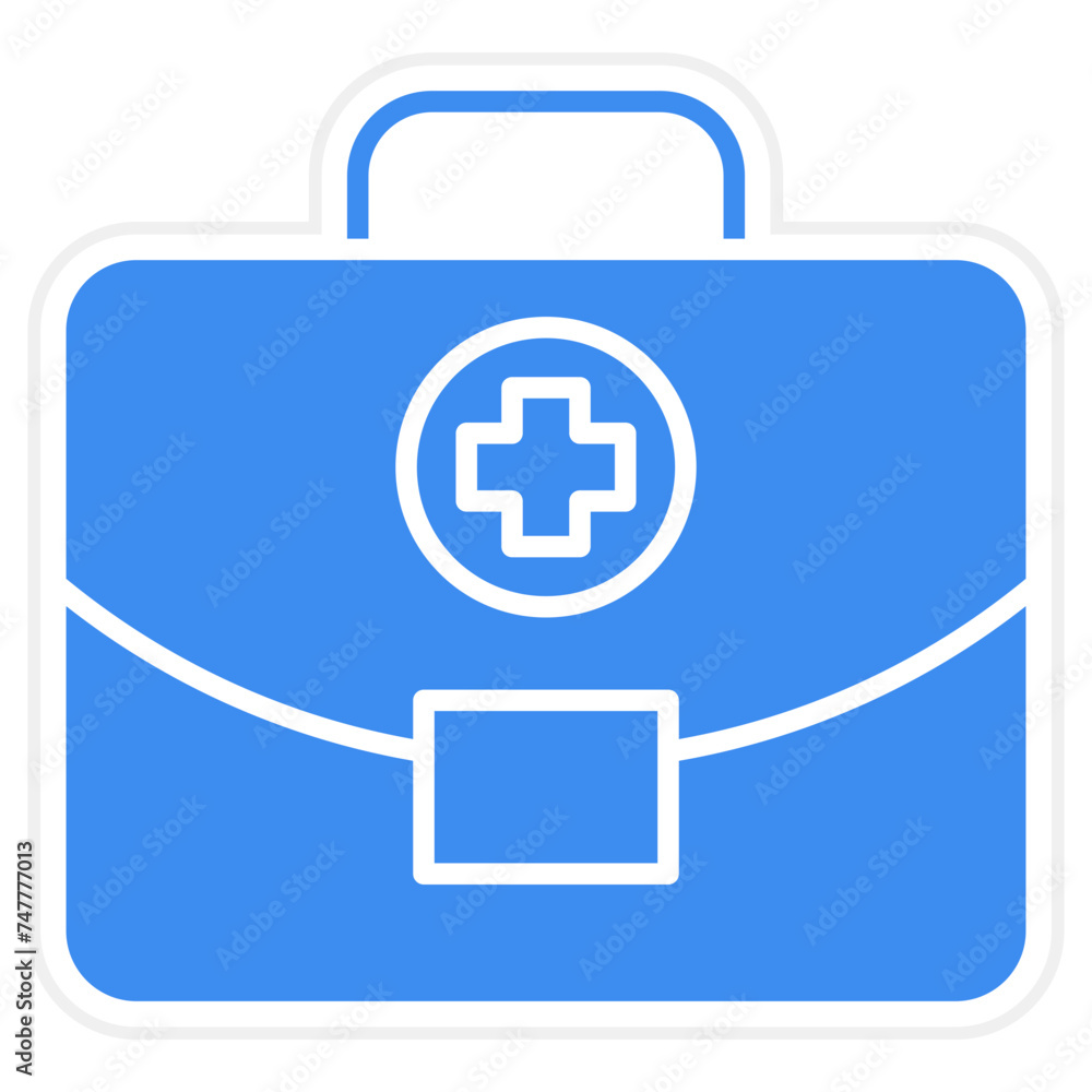 Obraz premium First Aid Icon Style