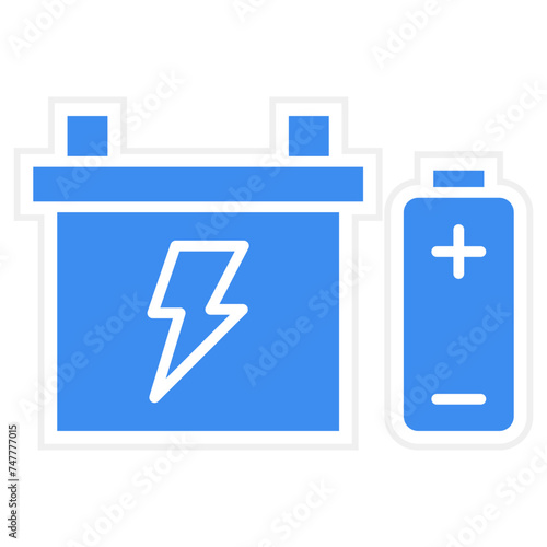 Extra Batteries Icon Style
