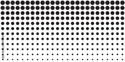Background with black dots - stock vector Black and white dotted halftone background.Abstract halftone background with wavy surface made of gray dots on white abstract