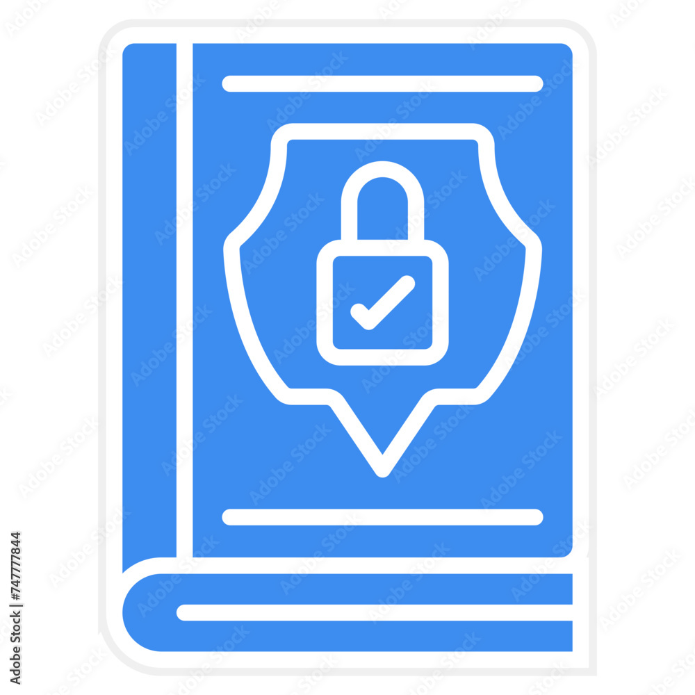 Privacy Guidelines Icon Style Privacy Guidelines Icon Style