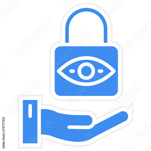 Privacy Awareness Icon Style