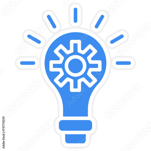 Creative Process Icon Style