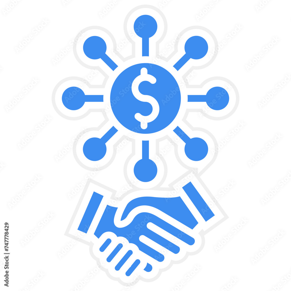 Affiliate Marketing Icon Style Affiliate Marketing Icon Style