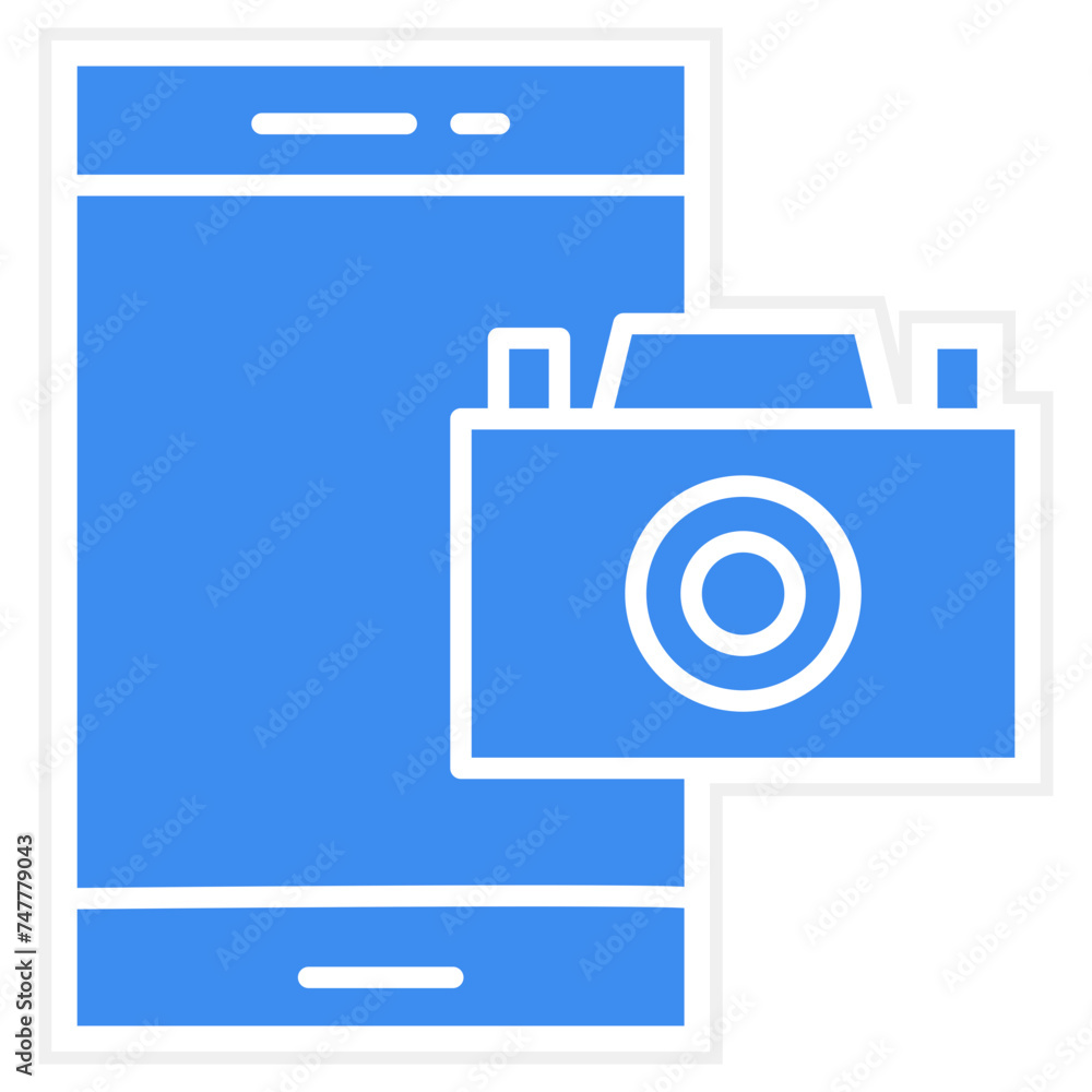 Phone Camera Icon Style Phone Camera Icon Style