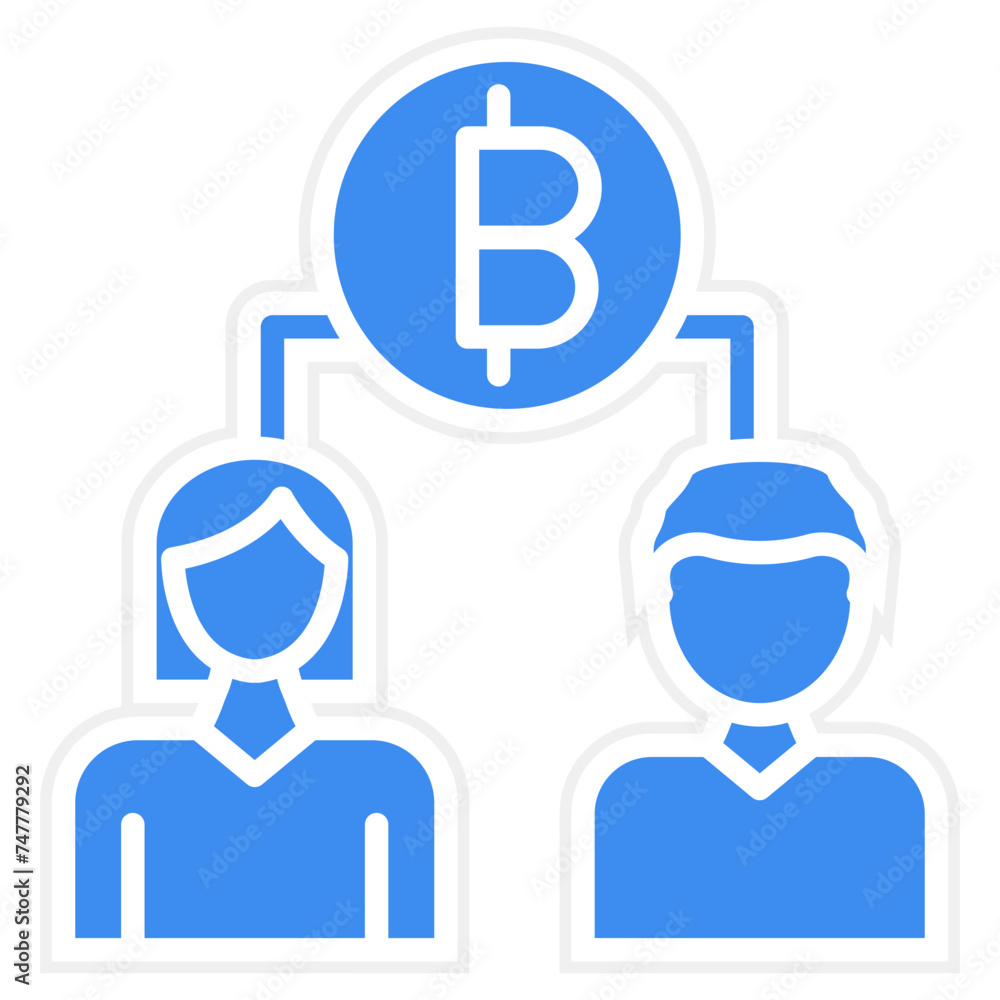 Double Spending Icon Style