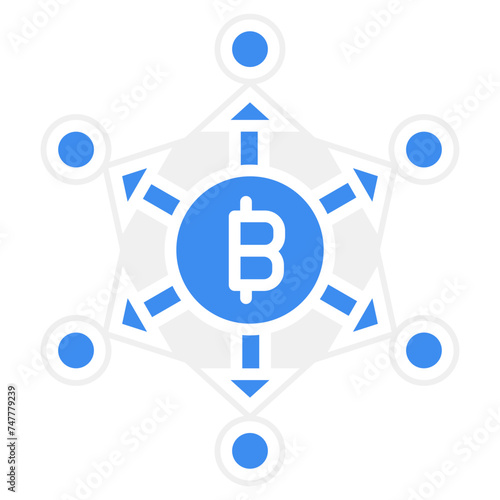 Decentralized Finance Icon Style
