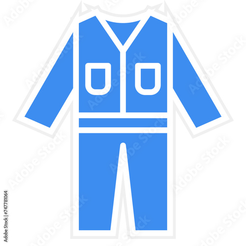 Coveralls Icon Style