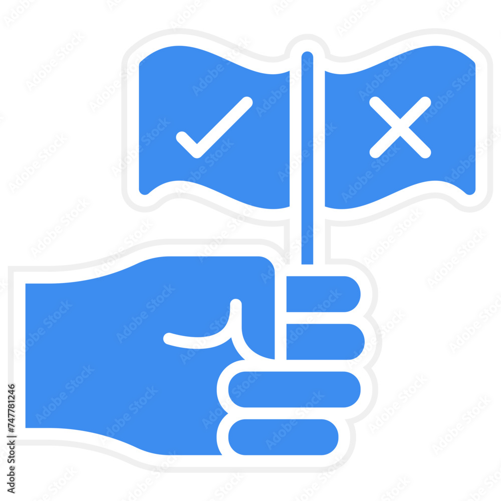 Counter Protest Icon Style Counter Protest Icon Style