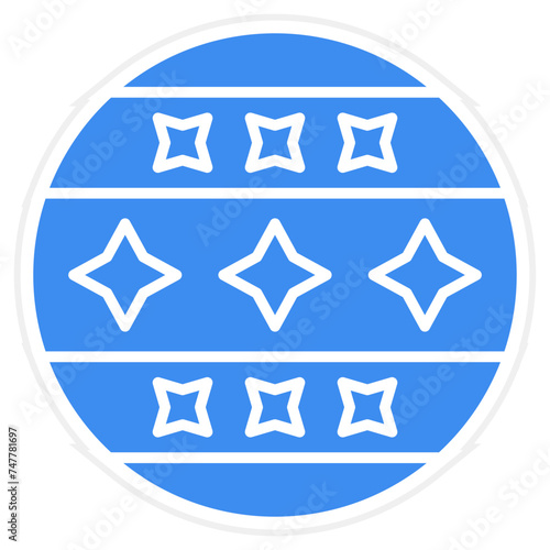 Circus Ball Icon Style