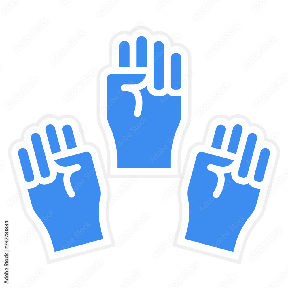 Democracy Icon Style Democracy Icon Style