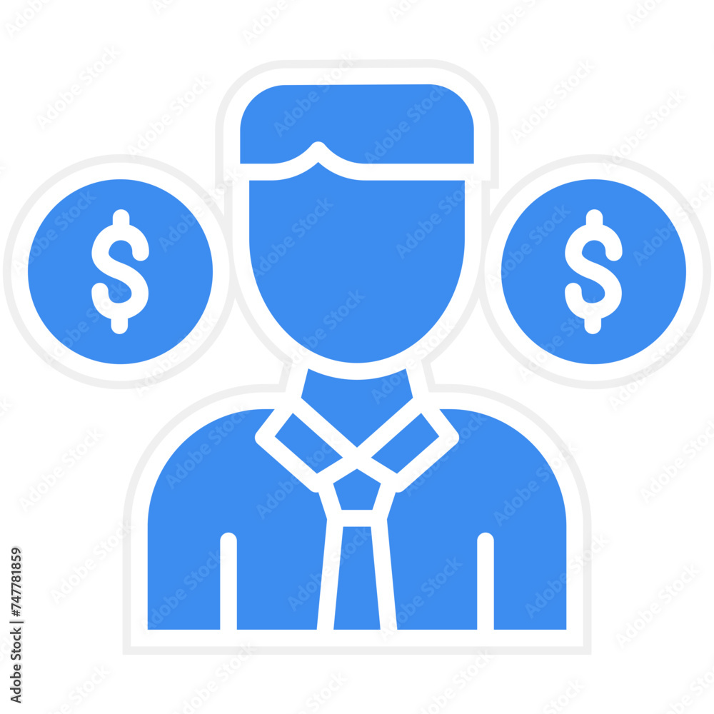 Embezzlement Icon Style Embezzlement Icon Style