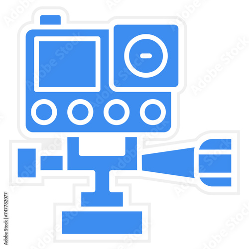 Action Camera Icon Style