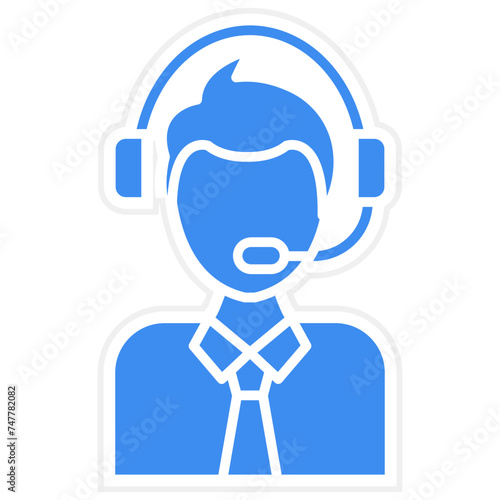 Customer Service Icon Style