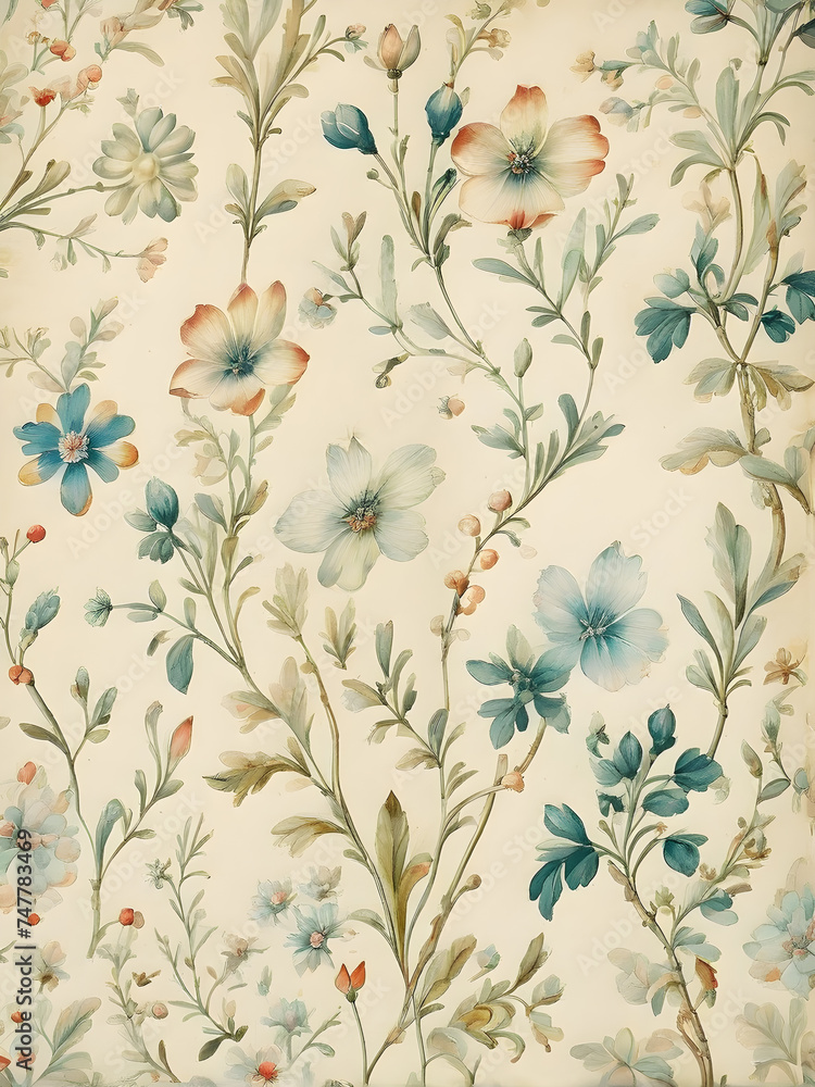 botanical-wallpaper-featuring-a-selection-of-fine-lined-pen-drawn-flowers-intermingled-with-delica botanical-wallpaper-featuring-a-selection-of-fine-lined-pen-drawn-flowers-intermingled-with-delica