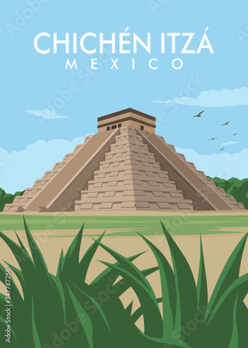 Chichén Itzá temple mexico daylight