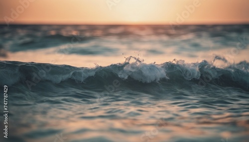 view of aesthetic morning in the ocean background image © Arif