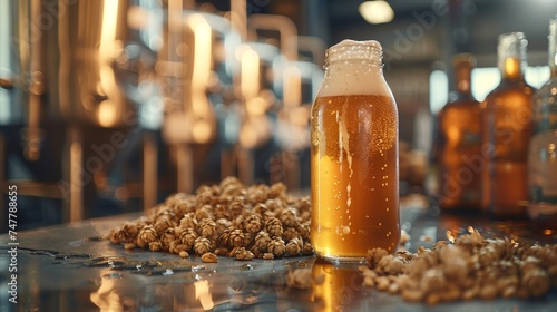 process of farm to glass craft brewing, emphasizing local ingredients and artisanal quality