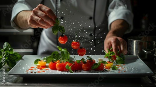 chef's passion for creating dishes with ingredients picked at their peak of freshness