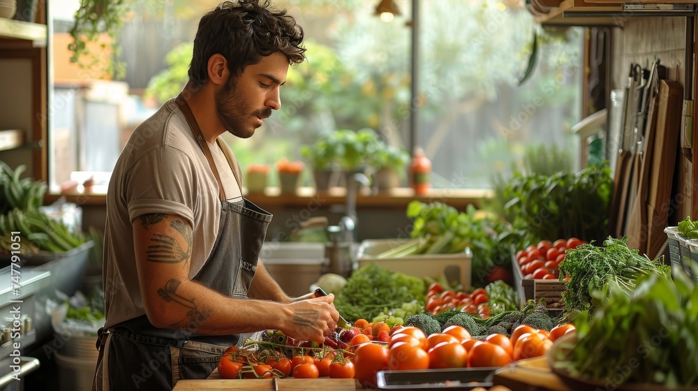 sustainable eco, friendly kitchen, where every ingredient has a story of environmental stewardship sustainable eco, friendly kitchen, where every ingredient has a story of environmental stewardship