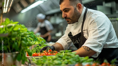 chef's journey in creating a sustainable menu, emphasizing the connection between food, culture, and environment © MAY