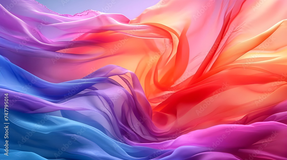 Obraz premium Wavering background of cloth background and texture.