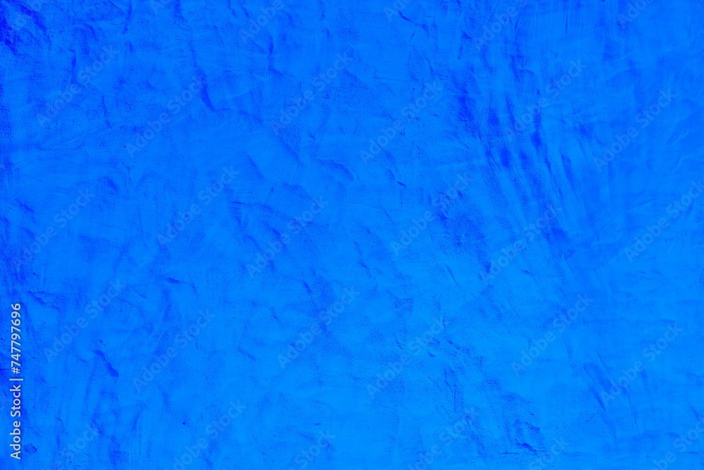 Texture Old Blue Concrete Wall Background