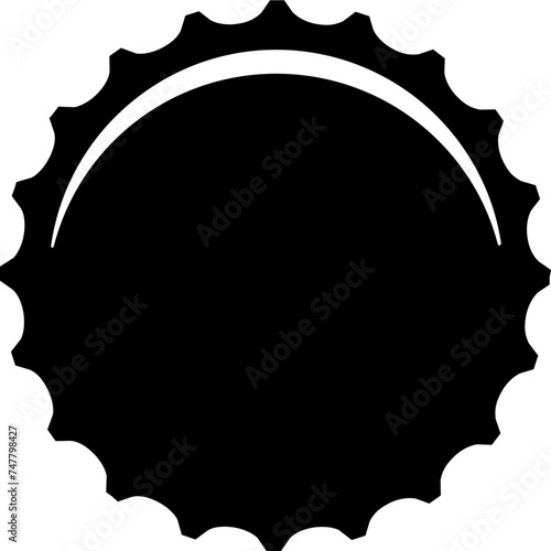 Bottle cap icon