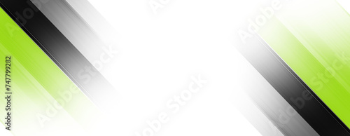 A modern abstract lime green darker line pattern in  white background with the gradient is the with floor wall metal texture soft tech diagonal background black dark sleek clean modern,empty space for