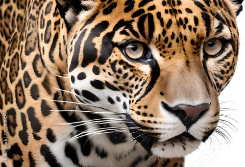 close up of leopard © Sadia