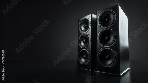 Stereos Solitude Twin Speakers with Space On