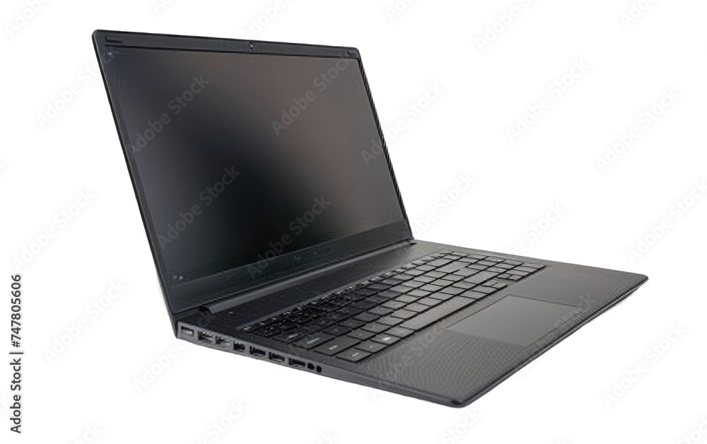 Laptop Computer isolated on transparent Background Laptop Computer isolated on transparent Background