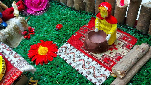 Novruz holiday celebration background 4k  (ID: 747810617)