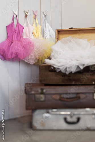 Old Suitcases and Ballet Dresses