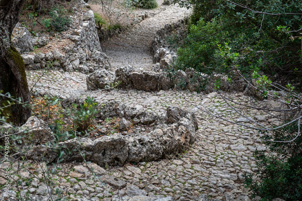 ravine of Biniaraix, - Barranc de Biniaraix-, Mallorca, Balearic Islands, Spain