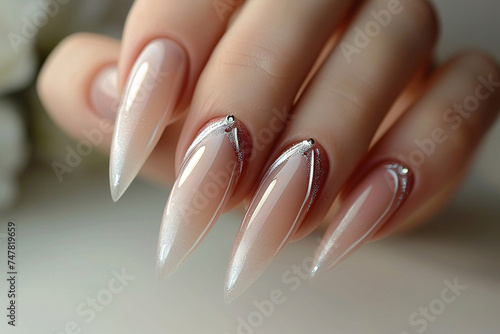 manicure and nails  hands with manicure  manicure and pedicure  Nails  trending  nail art nails  one hand  perfect fingers  perfect long nails