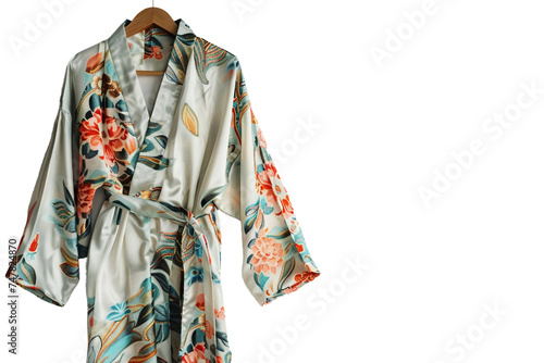 Silk Kimono On Transparent Background. © Pngify