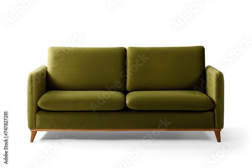 Modern sofa isolated on white background © Tohid Hashemkhani