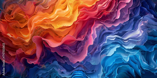 Colorful display HD 8K wallpaper Stock Photographic Image.  © Ibrahim