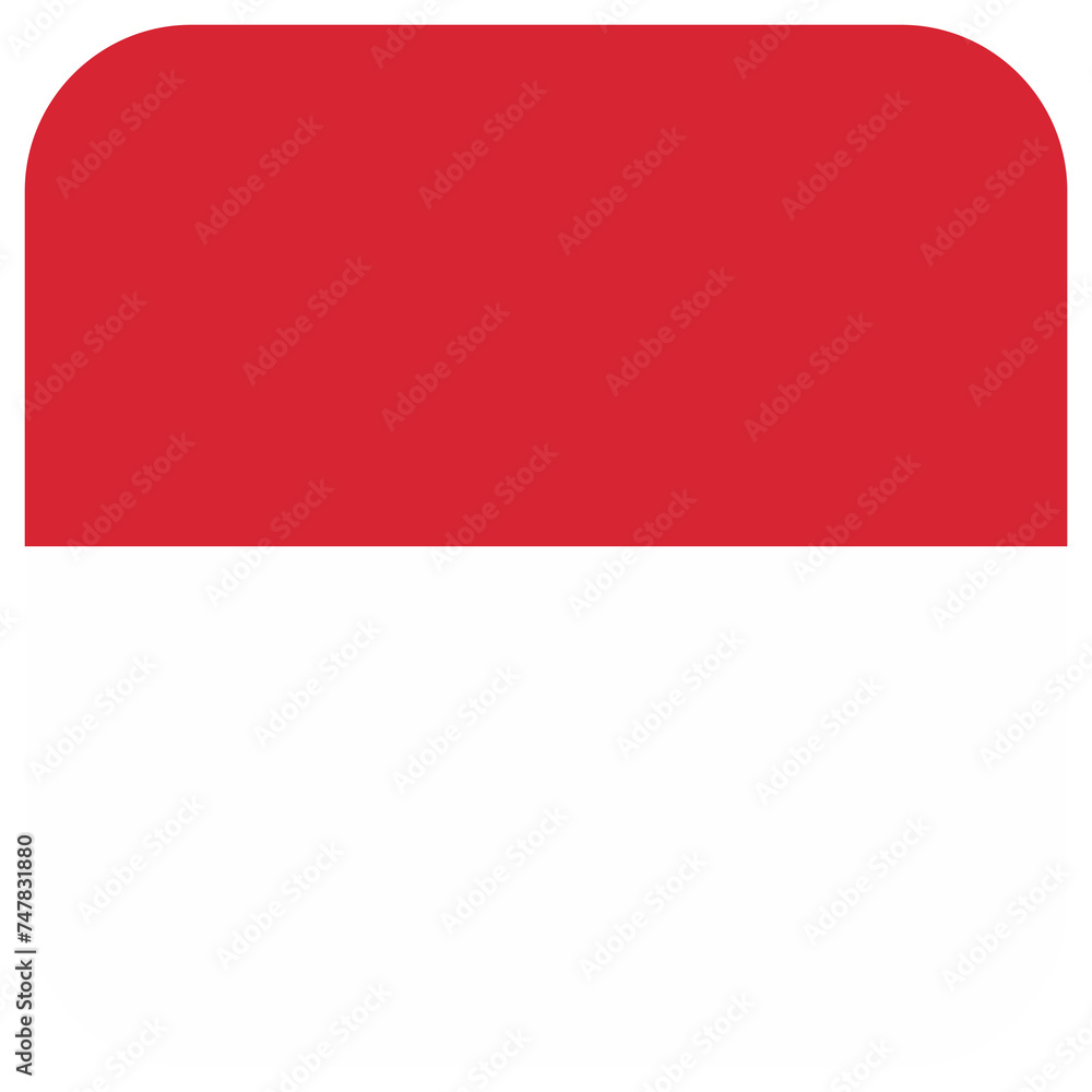 Naklejka premium indonesia national flag