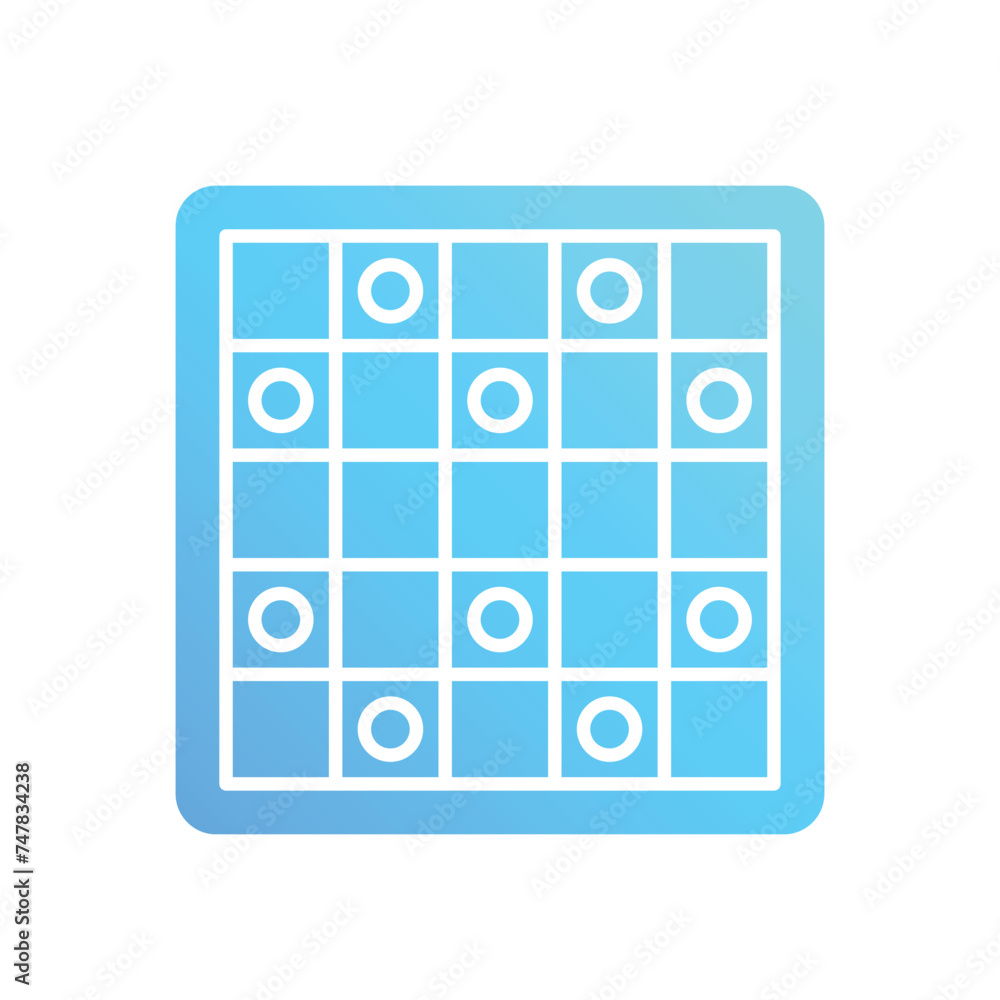Board game icon vector stock illustration Board game icon vector stock illustration
