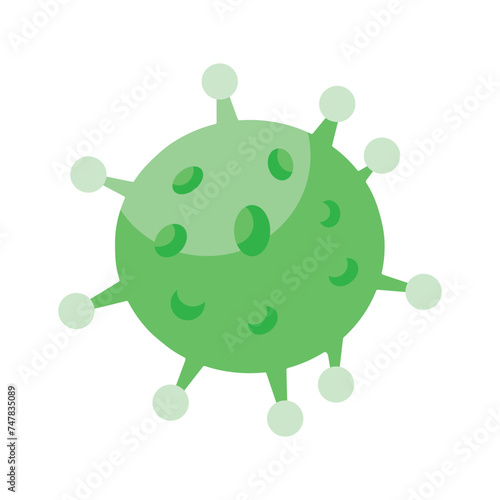 Viral coronavirus isometric vector design, infectious disease