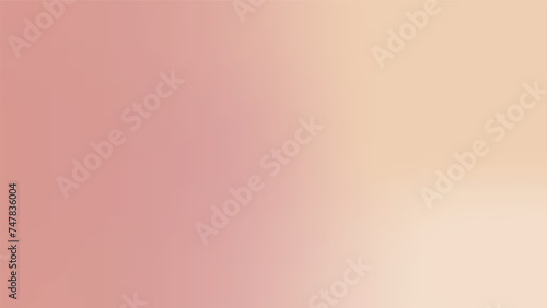 Nude gradient. Pastel nude background, modern gradient vector design.