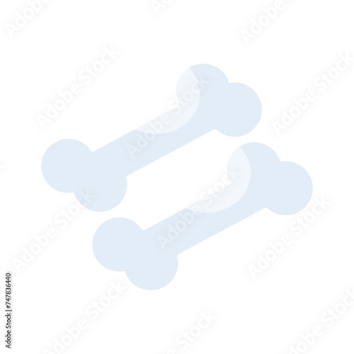 Grab this amazing isometric icon of bones, editable design