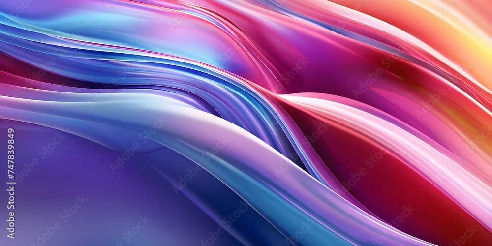 A Symphony of Colors in Fluid Abstract Waves A Symphony of Colors in Fluid Abstract Waves