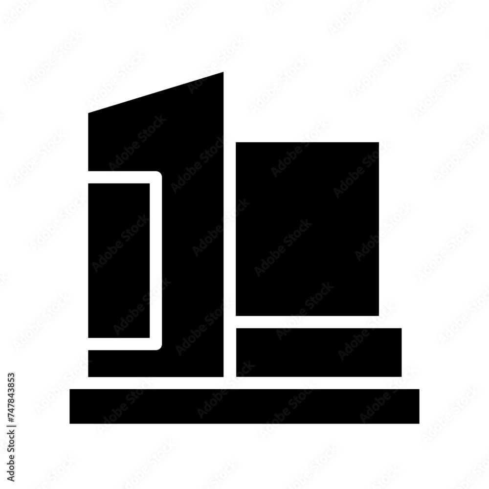 building estate real_ Glyph Icon building estate real_ Glyph Icon